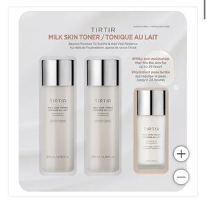 TirTir Milk Skin Toner, 2 x 200 mL + 50 mL NWT